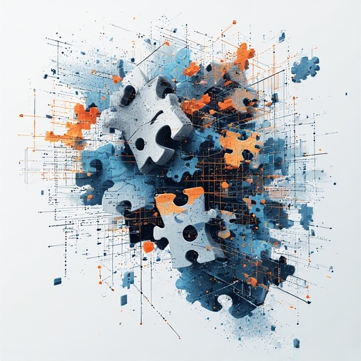 構造や基礎を連想させる抽象的なイメージ